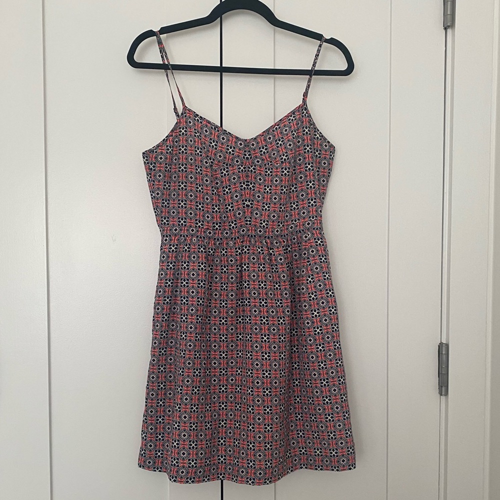 J. Crew Geometric Pattern Dress